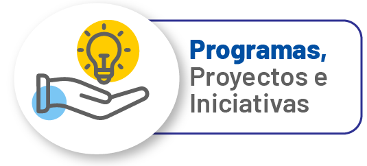 programas, proyectos e inicitivas